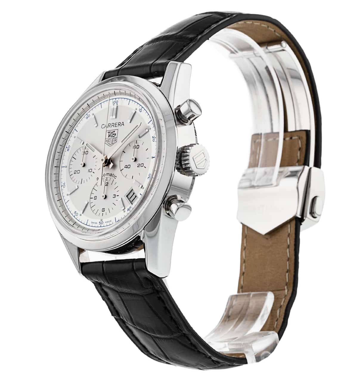 Pre Owned Tag Heuer Carrera CV2110.FC6180 Watch Watchfinder Co